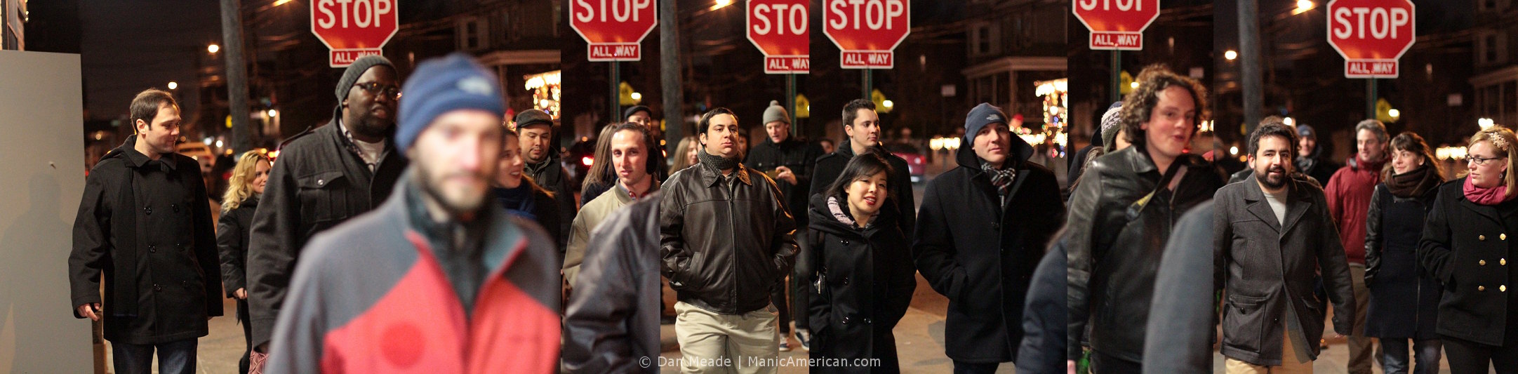 Walking down the streets of CP.