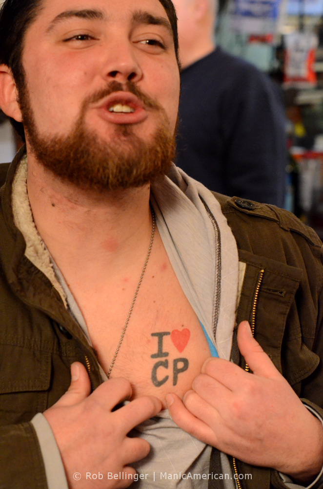 I Love College Point tattoo.