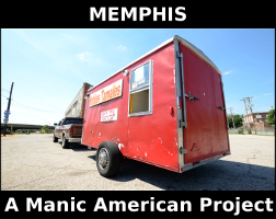 Summary graphic: A photo of Hattie’s Tamales food truck on Lamar Ave. in Memphis, TN