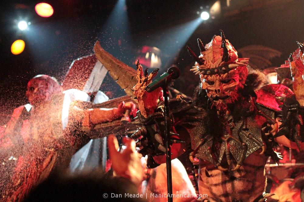 Oderus with a vivisected Jesus charecter.
