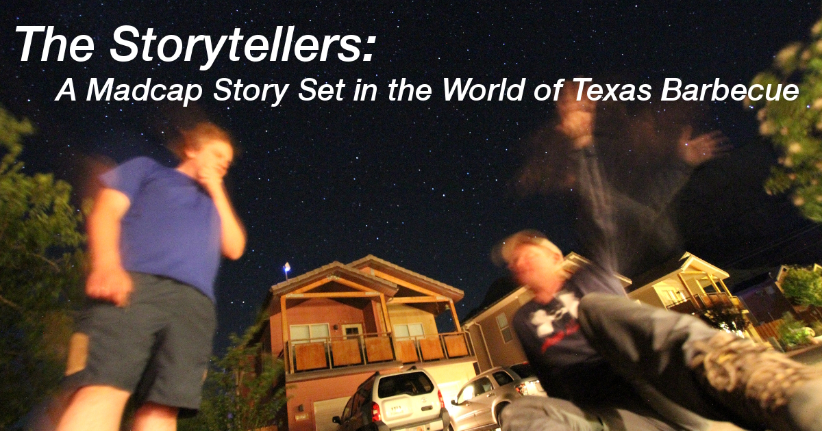 A tale is told under a star-filled Utahn sky.