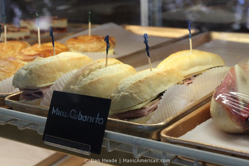 Versailles’s Mini-Cubanito sandwiches.