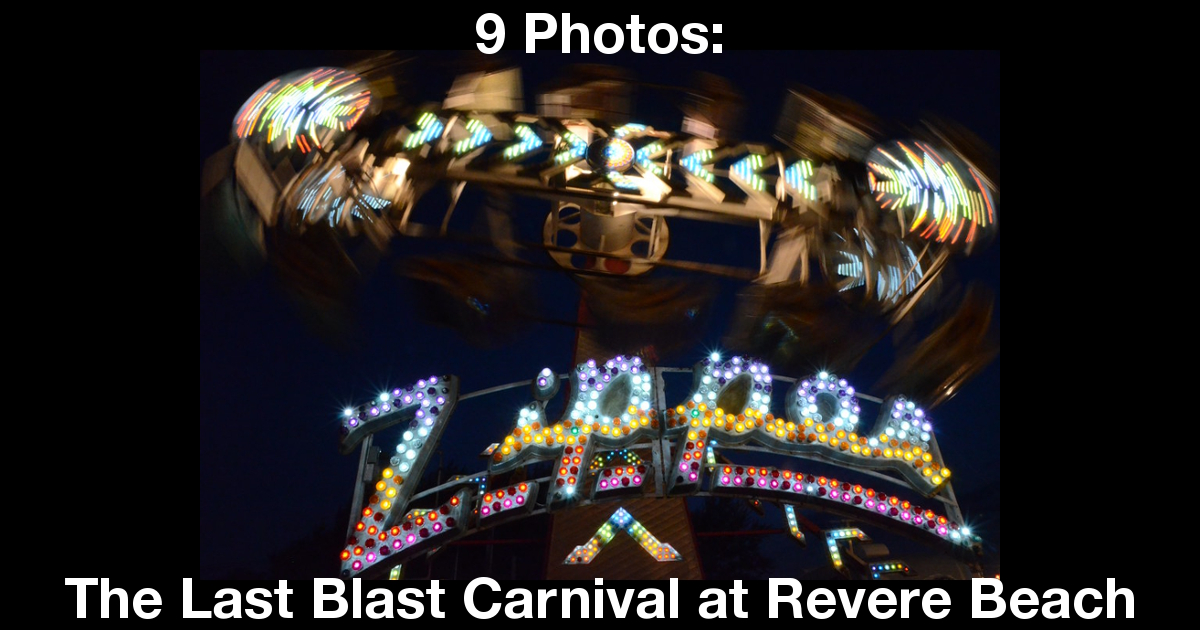 Summary graphic: A photo of the “Zipper” carnival ride in mid-action – the frame of the ride is static, but the ride itself is a blur of motion as it spins its patrons around.