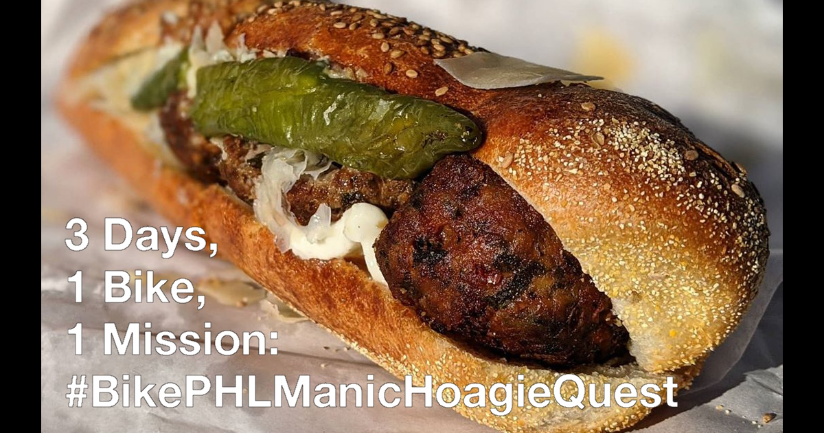 Summary graphic: A meatball hoagie topped with a green long hot pepper.